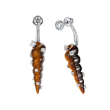 Tasty / Pointed Conch Long Earring