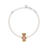 Paradise / Flocked Bear Bracelet