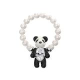 Paradise / Mini Panda Enamel Pearl Ring