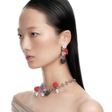 Paradise / Berries Gemstone Lock Earring