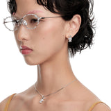 Paradise / Gemstone Patch up Mini Bear Earring