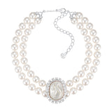 YVMIN X SHUSHUTONG / Shell Sculpture Pearl Necklace