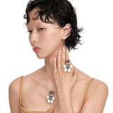 Paradise / Pearl Limbs Bear Ring