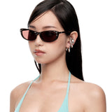 Ripple / Metal Inlaid Sunglasses