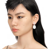 YVMIN X SHUSHUTONG / Shell Sculpture Pearl Drop Earrings