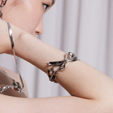 Ripple / Bowknot Bracelet