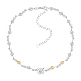 Ripple / Square Flower Leaf Chocker