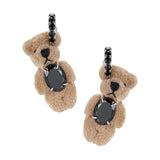 Paradise / Furry Bear Earring