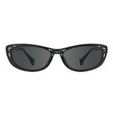 Ripple / Metal Inlaid Sunglasses