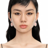 YVMIN X SHUSHUTONG / Shell Sculpture Back Pearl Earrings