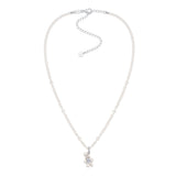Paradise / Mini Bear Pearl Gradient Color Necklace