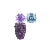 Paradise / Mulberry Gemstone Open Ring