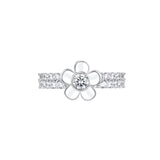 Paradise / Spin Flower Gemstone Ring