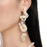 Paradise / LOVE Bear Long Earring