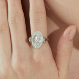 Mermaid / Shell Coin Double Side Ring