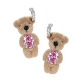 Paradise / Furry Bear Earring
