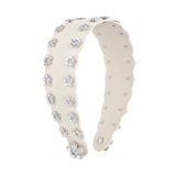 Paradise / Leather Flower Hair Band