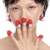 Paradise / Berry Finger Ring