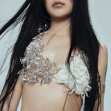 Island / Gemstone Flower Bikini Bra