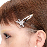 YVMIN X SHUSHUTONG / Pave Gemstone Bow Hair Pin