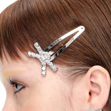 YVMIN X SHUSHUTONG / Pave Gemstone Bow Hair Pin