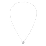Mermaid / Mermaid Web Coin Long Necklace
