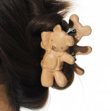 Paradise / Wooden Bear Hair Claw