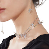 Ripple / Butterfly Long Necklace