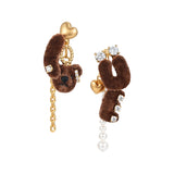 Paradise / LOVE Bear Tassel Earring