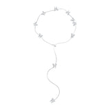 Ripple / Butterfly Long Necklace