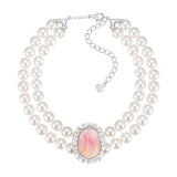 YVMIN X SHUSHUTONG / Shell Sculpture Pearl Necklace