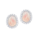 YVMIN X SHUSHUTONG / Shell Sculpture Gemstone Earrings