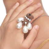 Paradise / Pearl Limbs Bear Ring