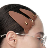 Paradise / Bear Face Hair Clip