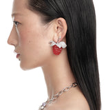 Paradise / Large Strawberry Earring