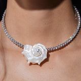 Shell / Natural Shell Conch Choker