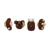 Paradise / LOVE Bear Ring Set