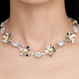 Ripple / Large Square Flower Bud Chocker