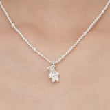 Paradise / Mini Bear Pearl Gradient Color Necklace