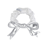 New Material / Metal Bow Hair Tie