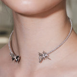 Ripple / Double butterfly Chocker