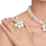 Paradise / Pearl Limbs Bear Ring