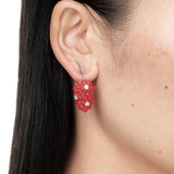 Paradise / Berries Double Side Earring