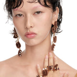 Paradise / LOVE Bear Long Earring