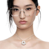 Paradise / Flocked Bear Decoration Glasses