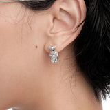Paradise / Gemstone Patch up Mini Bear Earring