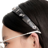YVMIN X SHUSHUTONG / Zircon Floral Hair Band