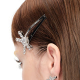 YVMIN X SHUSHUTONG / Pave Gemstone Bow Hair Pin