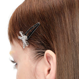 YVMIN X SHUSHUTONG / Pave Gemstone Bow Hair Pin