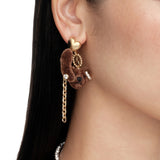 Paradise / LOVE Bear Tassel Earring